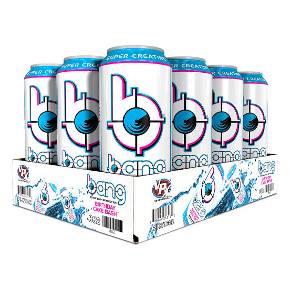 Bang Energy Drink (12 Pack) - Birthday Cake Bash - VPX Sports | MAK Fitness