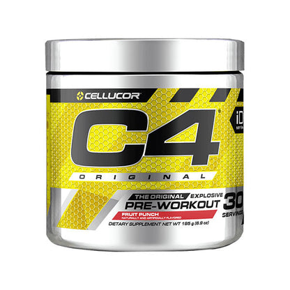 C4 Original Pre-Workout - 30 serves - Fruit Punch - Cellucor | MAK Fitness